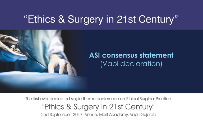 Ethics & Surgery in 21st Century